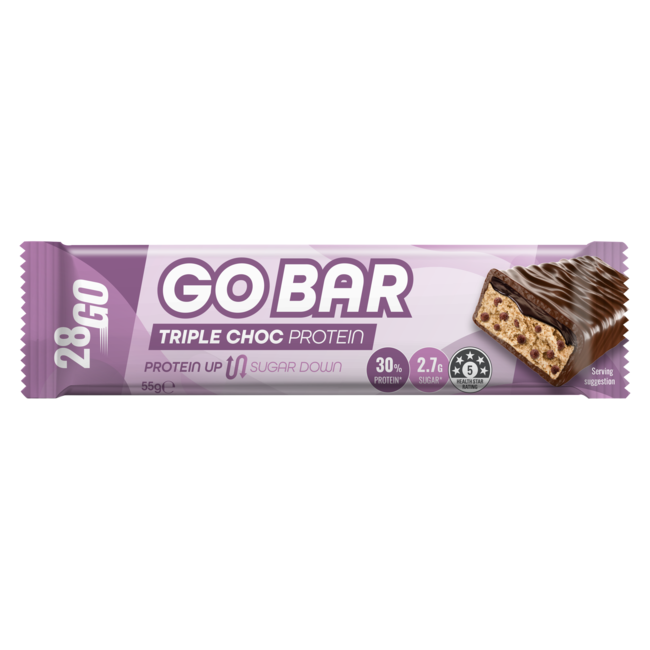 The Go Bar triple choc protein bar has been urgently recalled. Picture: Food Standards Australia