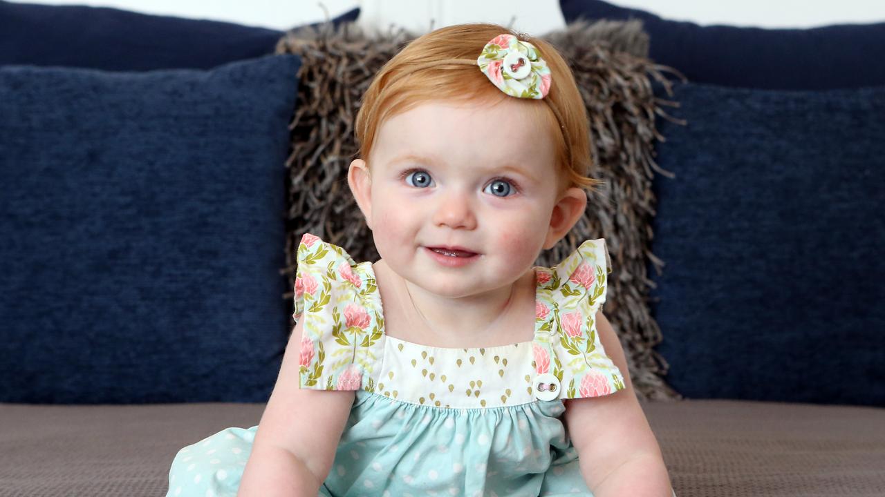 Matilda Mae Burns won the Gold Coast cutest babies competition. Picture by Richard Gosling