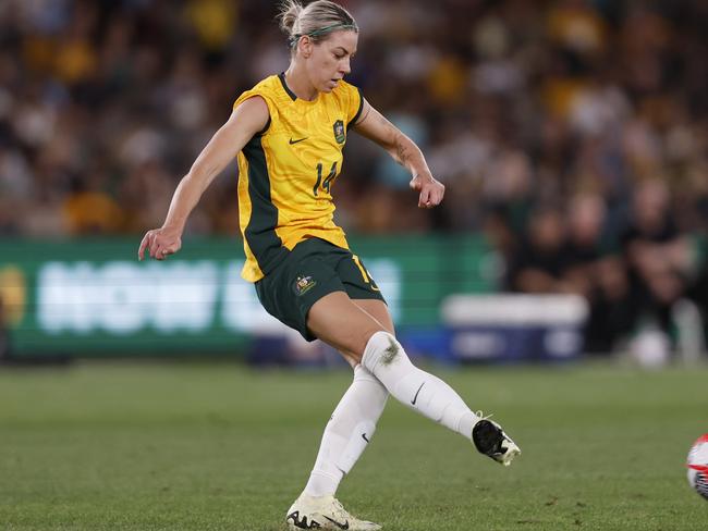 Matildas star Alanna Kennedy is back in selection favour at her club. Picture: Darrian Traynor/Getty Images