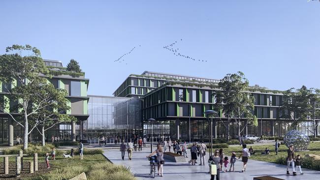 Artist impression the new Rouse Hill Hospital