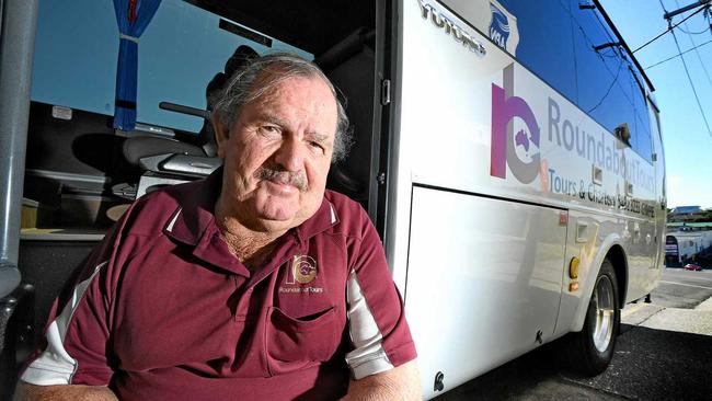 Clive Sandison from Roundabout Tours in Gympie. Picture: Renee Albrecht