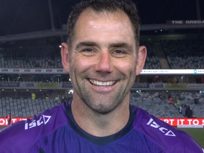 Cameron Smith is the NRL's best troll as well.