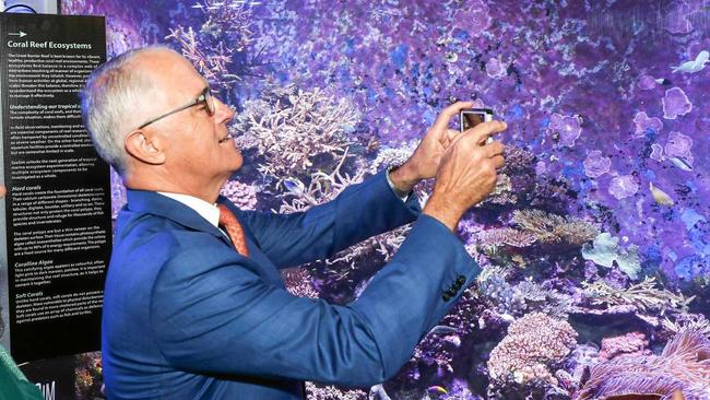 IN HOT WATER: The prime minister has defended the Federal Government's $444 million gift to the obscure Great Barrier Reef Foundation. Picture: AAP Image/Michael Chambers