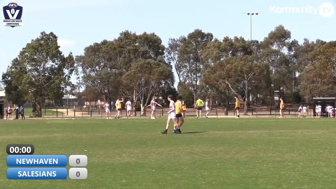 Replay: Newhaven College v Salesian College (Preliminary final) - Herald Sun Shield Division 2 senior boys