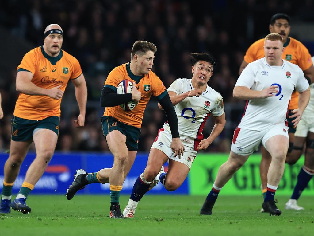 James O'Connor is the frontrunner to wear the number 10 jersey against England. Picture: David Rogers/Getty Images