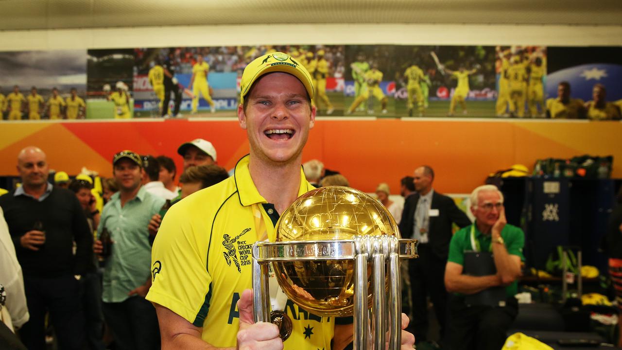 Steve Smith could be in doubt for Australia’s World Cup defence.