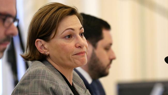 Deputy Premier Jackie Trad faces rising pressure over an investment property scandal.