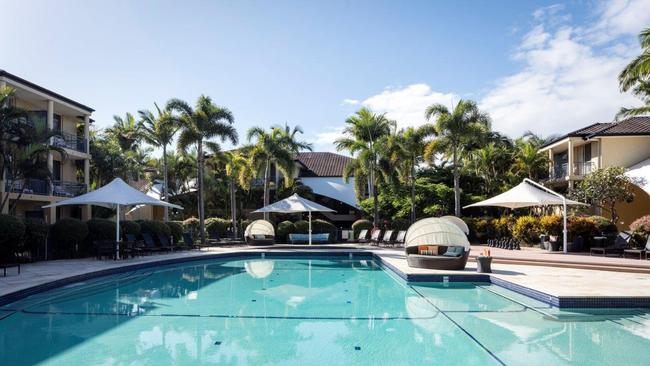 The G-bangers are on display in full force at the Mercure Gold Coast Resort’s pool in the sunshine state.