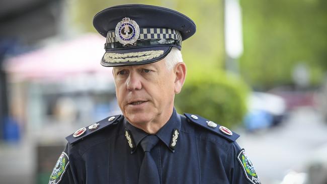 Police Commissioner Grant Stevens has ordered new reporting of internal misconduct cases. Picture: Roy VanDerVegt