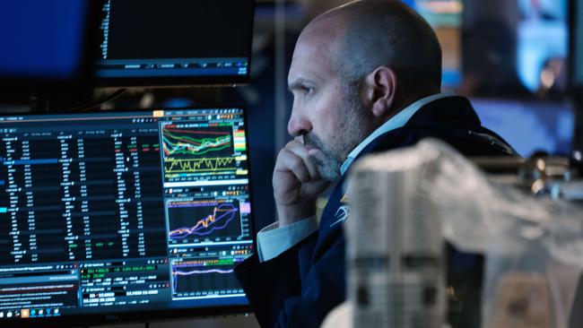 The New York Stock Exchange in New York City. Picture: Spencer Platt/Getty Images/AFP