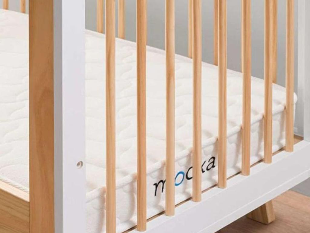 Vale Cot mattress by Mocka. Picture: Mocka