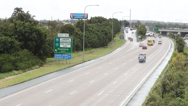 Traffic on the M1 during the Commonwealth Games. Photo by Richard Gosling