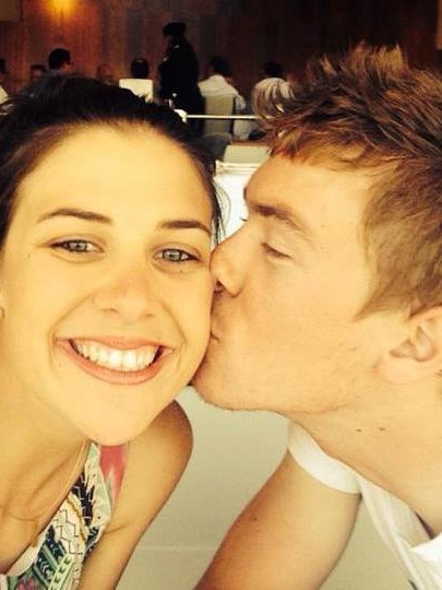 Rohan Dennis and Melissa Hoskins from their social media accounts.