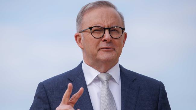 Anthony Albanese will present premiers at national cabinet with the federal government’s immediate plans to strengthen Medicare on Friday. Picture: David Swift