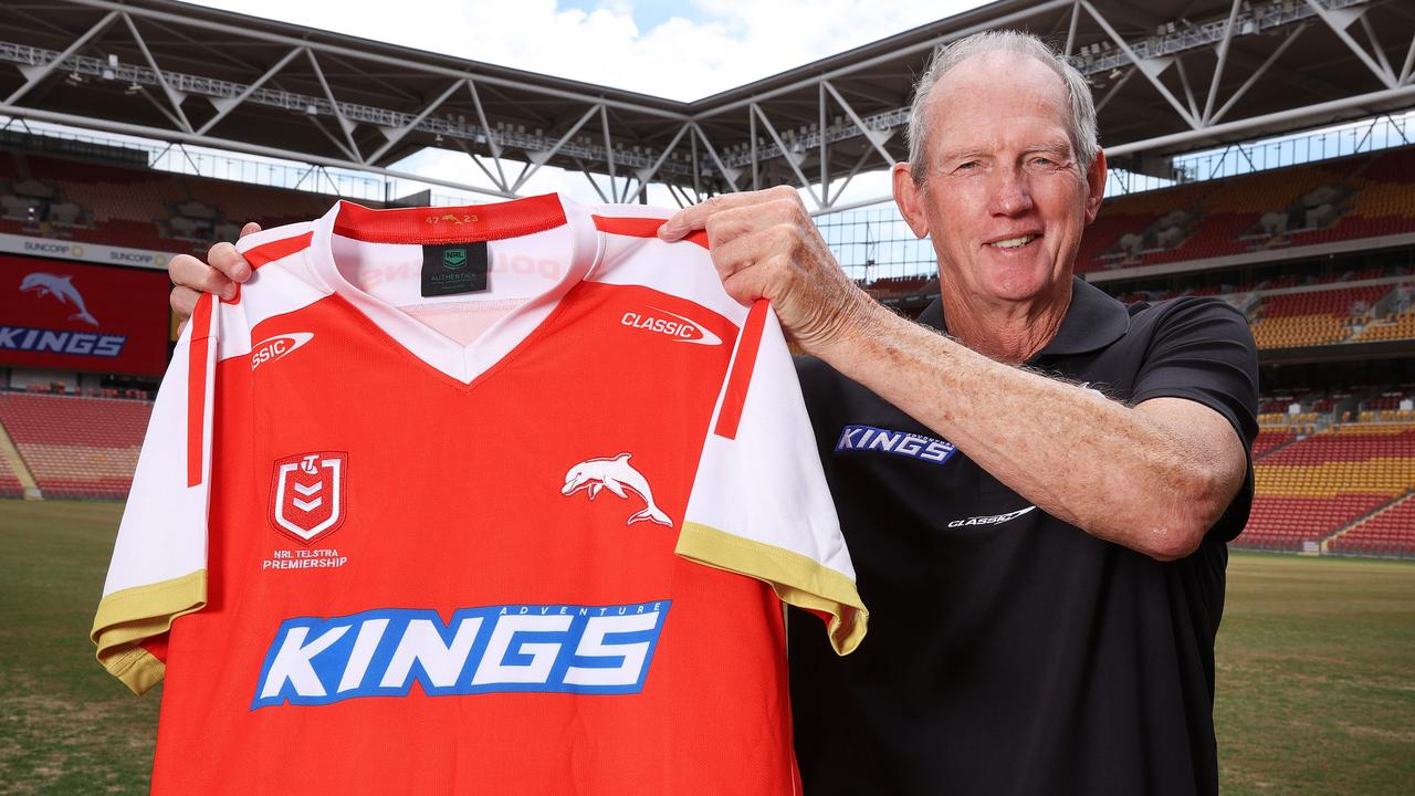 Wayne Bennett will be a key attraction for players to join the Dolphins. Picture: Liam Kidston