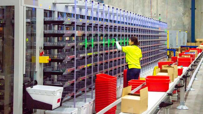 Woolworths has bought a 40 per cent stake in fast fulfilment company NP Fulfilment via its venture capital arm W23. Picture: John Feder