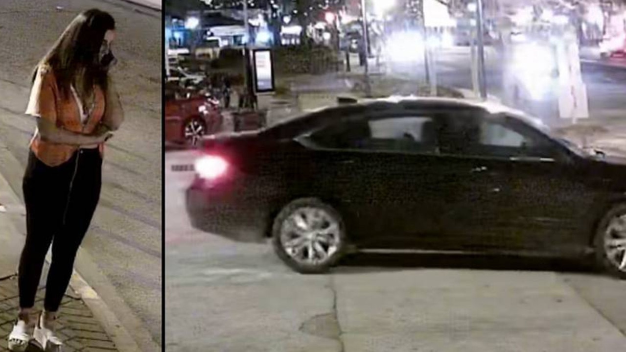 Ms Josephson waited outside a bar before entering this late model Chevy. Source: Columbia Police