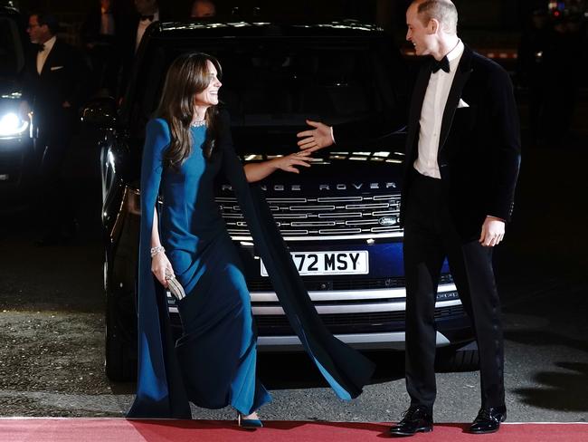 Putting on a brave face for the cameras. Picture: Aaron Chown – WPA Pool/Getty Images