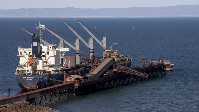 The port at Whyalla is crucial to getting iron ore to market.