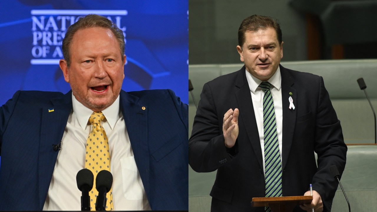 Nationals MP launches expletive-filled tirade at Andrew Forrest