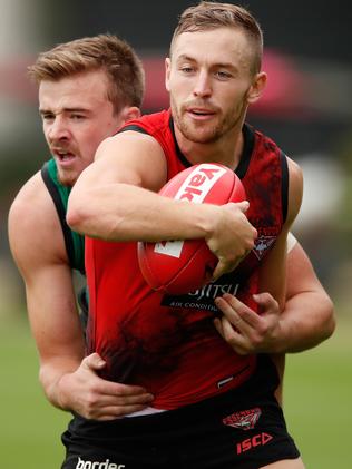 Essendon recruit Devon Smith has been in great pre-season form.