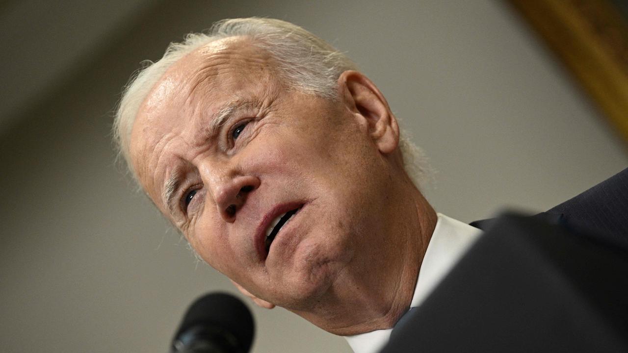 US President Joe Biden. Picture: Brendan Smialowski/AFP