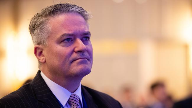 Finance Minister Mathias Cormann said the government is committed to tax cuts. Picture: AAP Image/Richard Wainwright