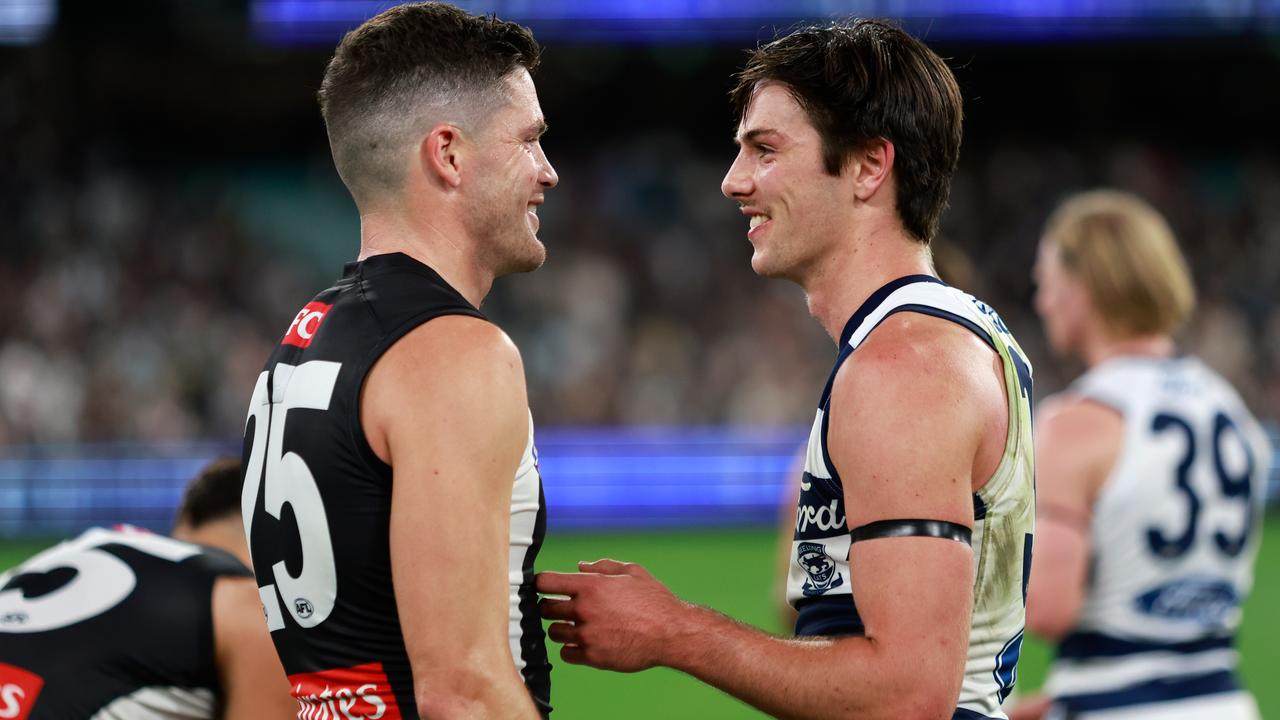 Henry says he’s on good terms with his former teammates (Photo by Dylan Burns/AFL Photos via Getty Images)