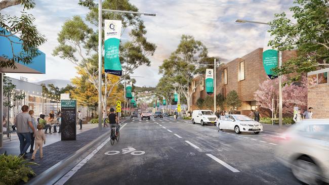 2040 Moonah Arts Precinct – The plan envisages new medium-density development opposite the MAC, which would assist in meeting identified medium-density housing shortages in the Moonah CBD.