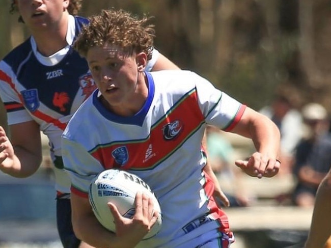 Xavier Cacciotti of the Monaro Colts. Photo: Trisha's Sports Photos