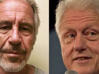 Conspiracy theorists have suggested the Clintons were involved in Epstein’s death. Picture: Getty Images