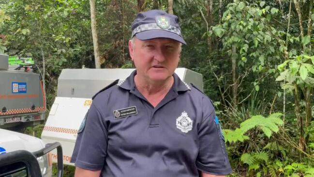 Queensland Police Acting Inspector Peter Williamson delivers safety message