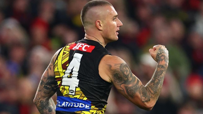 Dustin Martin is the greatest AFL player to play for the Bendigo Pioneers. Photo by Quinn Rooney/Getty Images