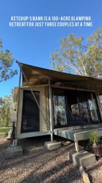 Qld’s most surprising glamping retreat with knockout views