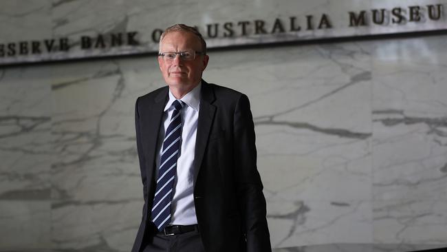 Reserve Bank Governor Philip Lowe. Picture: Jane Dempster/The Australian