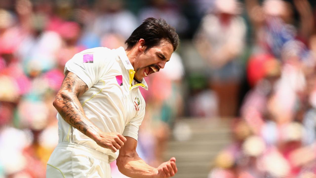 Mitchell Johnson didn’t hold back in his column - which has divided fans of Australian cricket. Picture: Getty