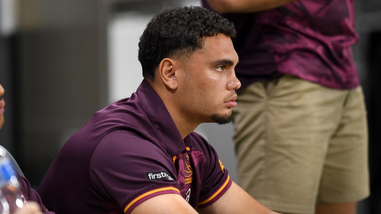 Xavier Coates hasn’t played for the Broncos since lining up for the Maroons in Origin III. Picture: Scott Davis/NRL Photos