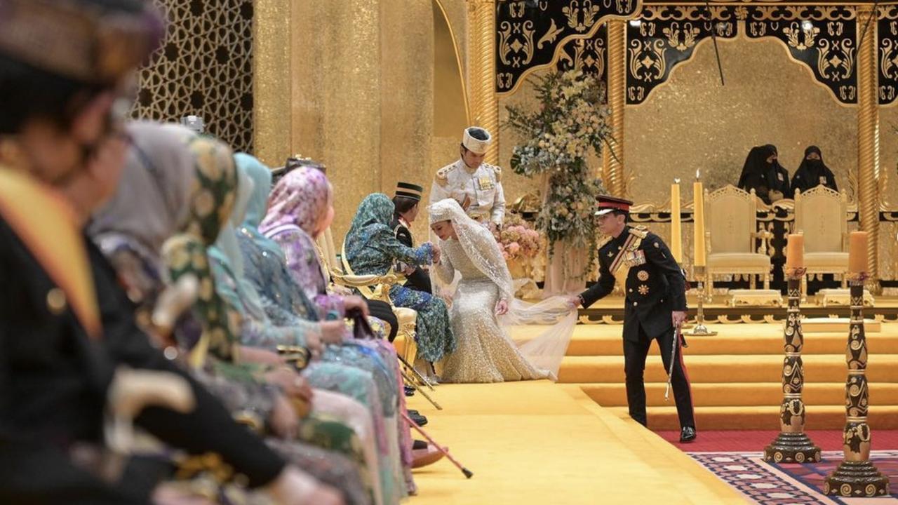 Sultan of Brunei’s daughter Princess Azemah marries her first cousin ...