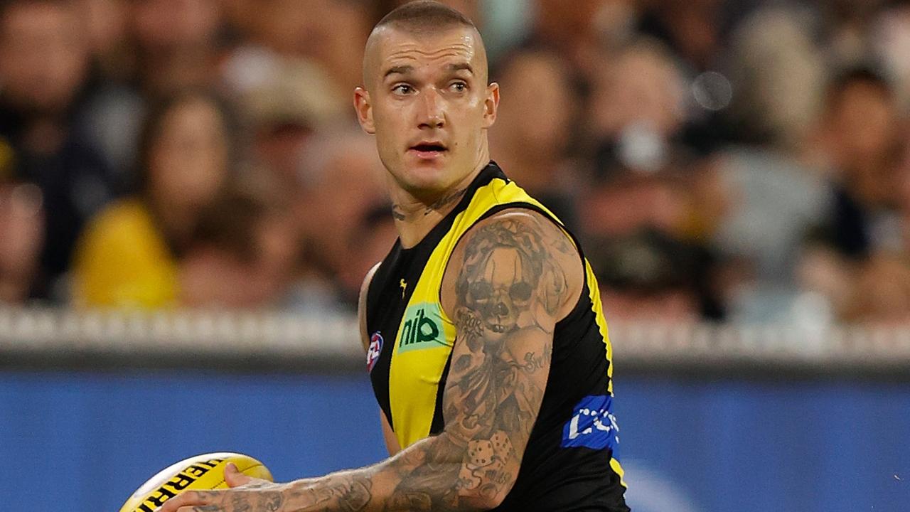 Dustin Martin is on personal leave from Richmond. Picture: Getty Images