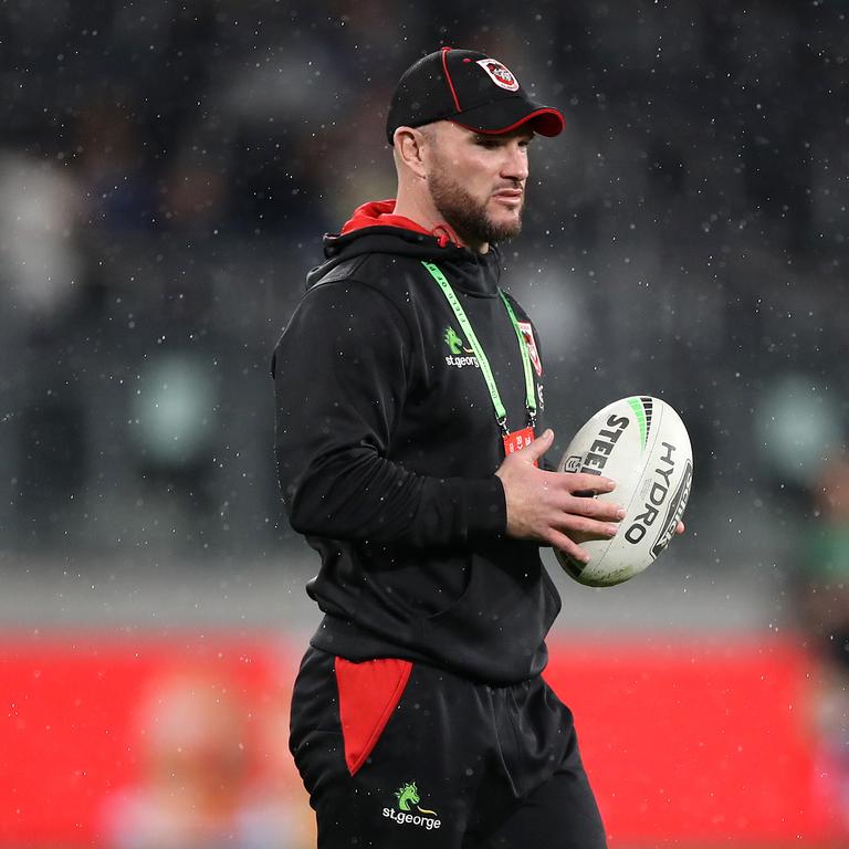 Former Dragons premiership-winning forward Dean Young will coach Tonga. Picture: Mark Kolbe/Getty Images