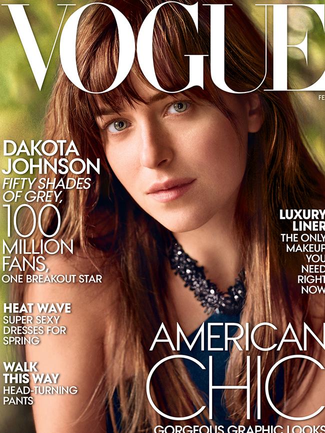 Big break ... On the cover of US Vogue. Picture: Vogue