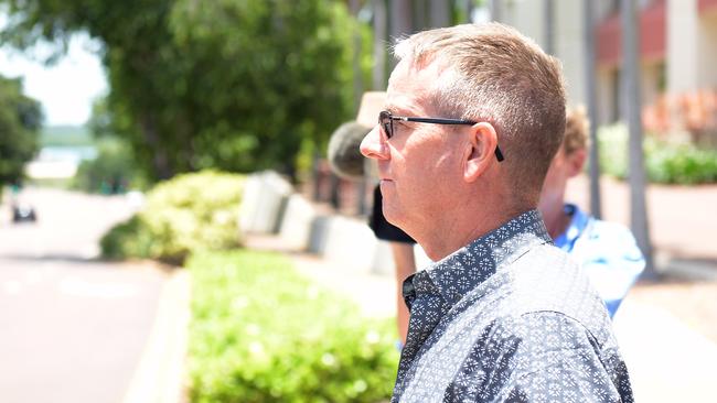 Clinton Andrew Richardson, 54, pleaded guilty to three counts of driving at a dangerous speed in excess of 45km/h over the limit. Picture: (A)manda Parkinson