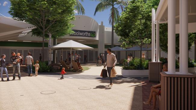 An image of how Harbour Town Premium outlets will look after its $7 million Convenience Mall upgrade.