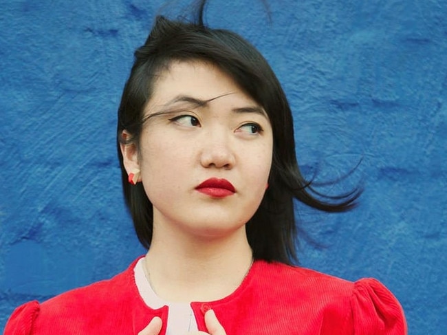 Rainbow Chan before the 2017 MOFO Festival.
