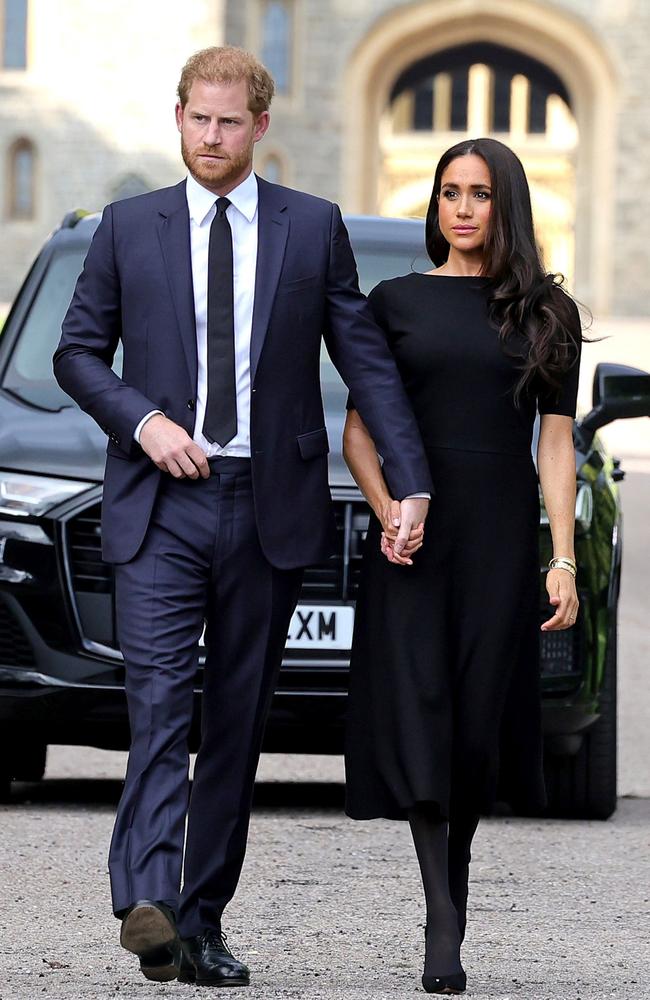 Surely Harry and Meghan are worried about Charles’ new hard line approach. Picture: Chris Jackson/Getty Images.