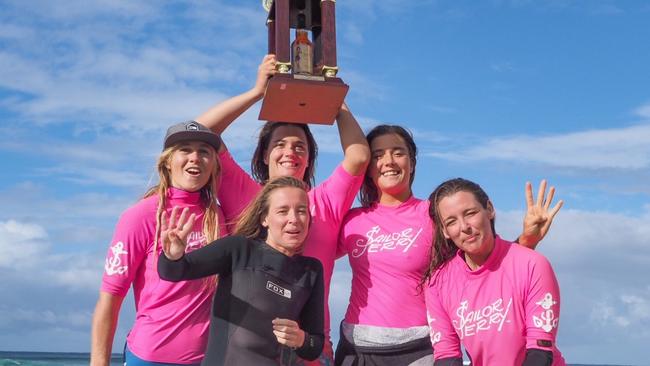 D Bah Boardriders Snapper Rocks big winners at Australian surftag