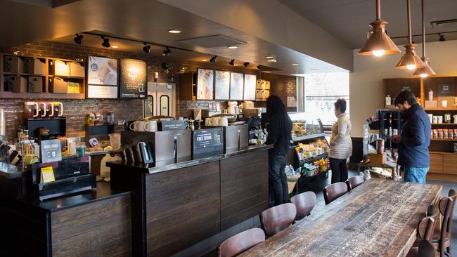 A Starbucks store in Washington, D.C. Picture: Saul Loeb