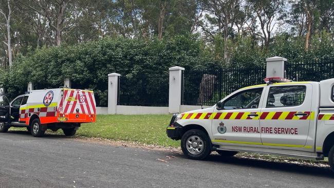 Rescuers trekked more than an hour to reach the man. Picture: Annie Lewis