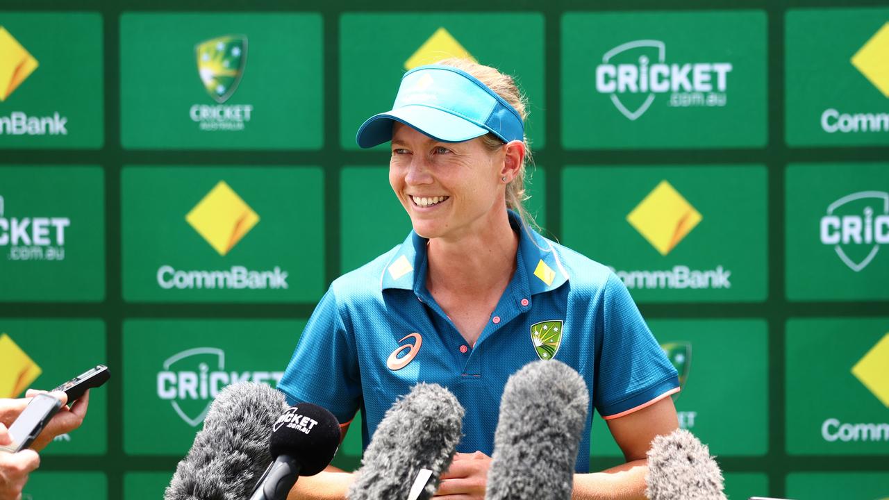 Meg Lanning is back and feeling refreshed after her break. Picture: Chris Hyde/Getty Images