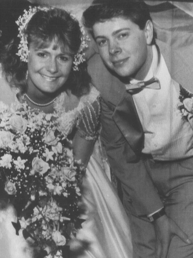 Pamela Smart and husband Gregory on their wedding day.